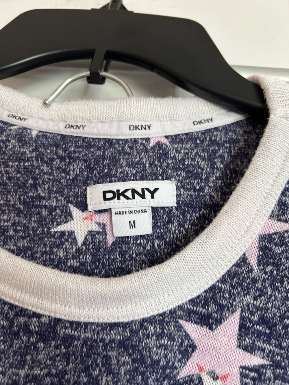 Women’s DKNY Navy Star Capri Pajama Set - Medium - Picture 2 of 6